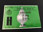 Ticket kaartje finale knvb beker Feyenoord v Roda JC 1992, Ophalen of Verzenden, Feyenoord, Overige typen