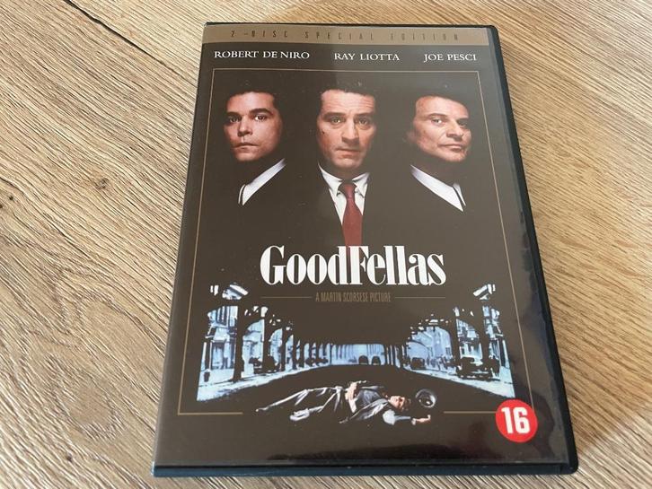 Goodfellas - Martin Scorsese - Robert De Niro, Cd's en Dvd's, Dvd's | Klassiekers, Zo goed als nieuw, Thrillers en Misdaad, 1980 tot heden