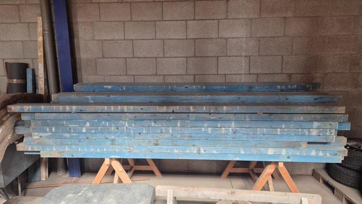 metselprofielen gevingerlast hout, Doe-het-zelf en Verbouw, Overige Doe-het-zelf en Verbouw, Gebruikt, Ophalen