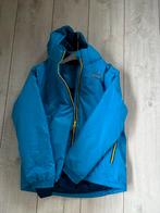 Blauwe ski jas maat 146/152, Kinderen en Baby's, Kinderkleding | Maat 146, Ophalen of Verzenden, Zo goed als nieuw, Jongen of Meisje