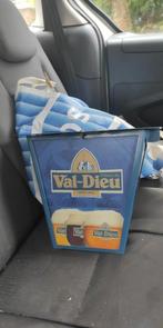 Val - Dieu Bier Reclame Lichtbak Lamp Bier Cafe Pub, Ophalen of Verzenden, Zo goed als nieuw, Reclamebord, Plaat of Schild, Overige merken
