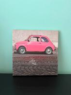 CANVAS - Auto | Roze | Klassiek | Old Timer | Retro, Ophalen of Verzenden
