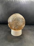 Vintage Amber glass ceiling, yellow glass, Antiek en Kunst, Ophalen of Verzenden