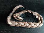 Nep vlecht blond ( met elkastiek), Sieraden, Tassen en Uiterlijk, Uiterlijk | Haarverzorging, Ophalen of Verzenden, Nieuw, Pruik of Haarverlenging