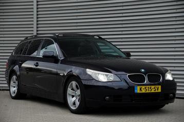 BMW 5-serie Touring 525I HIGH EXE | Pano | Trekhaak | Memory beschikbaar voor biedingen