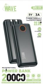 Wave powerbank, Ophalen of Verzenden, Nieuw