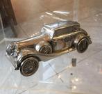 Zilverkleurige metalen auto: spaarpot, Ophalen of Verzenden