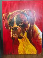 Schilderij Boxer, Antiek en Kunst, Ophalen