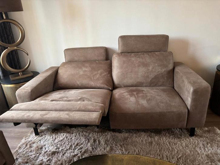 Bank en 2 draaifauteuils - NIEUW!, Huis en Inrichting, Banken | Complete zithoeken, Nieuw, Leer, Ophalen