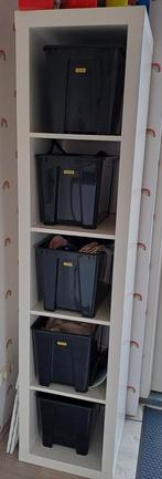 Kast met plastic bakken, Ophalen of Verzenden