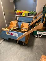 Houten bolderkar, Ophalen, Gebruikt