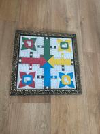 Parchis/Parchi Bordspel Dik Glas Compleet, Hobby en Vrije tijd, Gezelschapsspellen | Bordspellen, Ophalen of Verzenden, Zo goed als nieuw