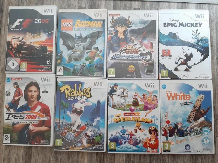 Verschillende wii spellen/ games., Spelcomputers en Games, Games | Nintendo Wii, Zo goed als nieuw, Sport, 3 spelers of meer, Vanaf 3 jaar