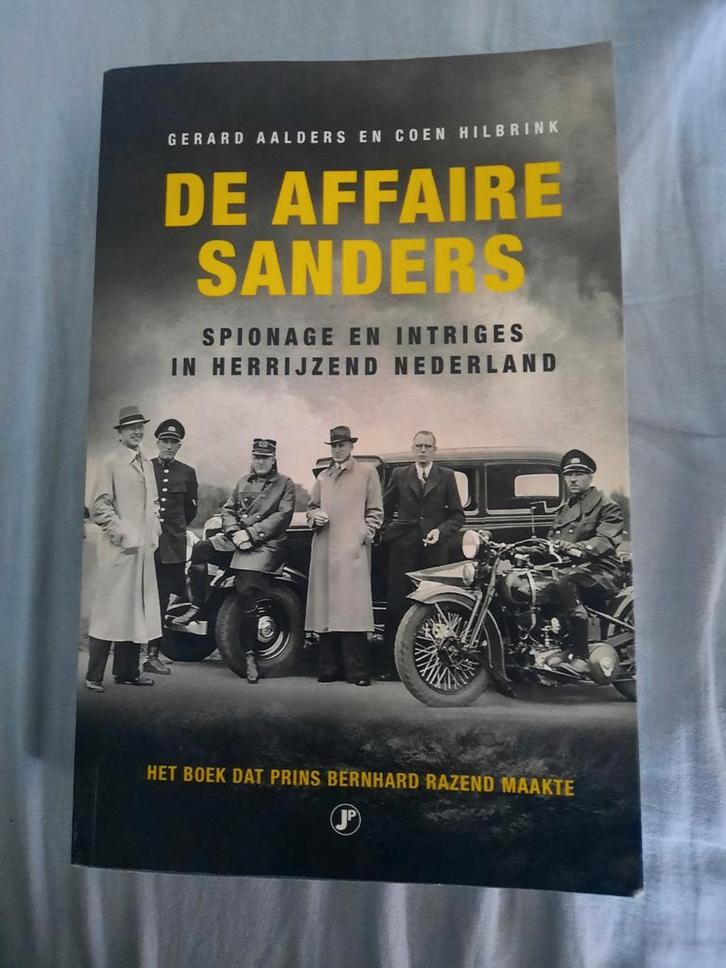 Gerard Aalders - De affaire Sanders, Boeken, Oorlog en Militair, Zo goed als nieuw, Tweede Wereldoorlog, Ophalen of Verzenden