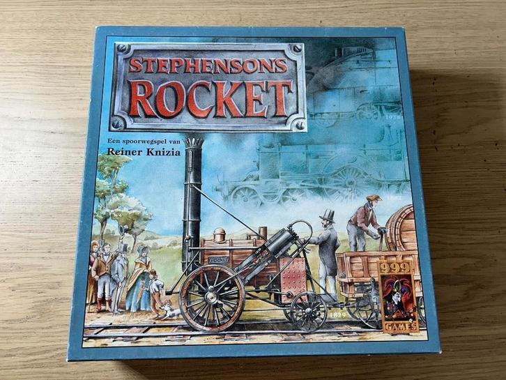 Stephensons Rocket Bordspel 999 Games, Hobby en Vrije tijd, Gezelschapsspellen | Bordspellen, Zo goed als nieuw, Ophalen of Verzenden