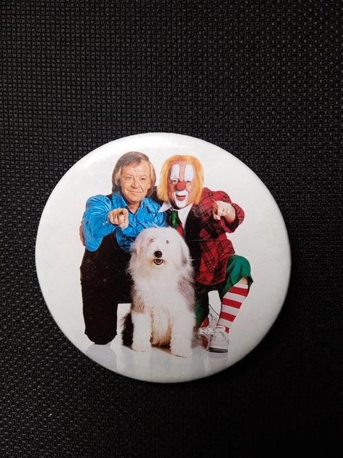 Bassie en Adriaan Button, Verzamelen, Speldjes, Pins en Buttons, Zo goed als nieuw, Button, Overige onderwerpen, Ophalen of Verzenden