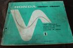 Honda CB250T CB400T 1977 twins motorcycle parts catalogue, Ophalen of Verzenden, Honda