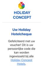 Hotel Holiday voucher 3 nachten voor 2 personen, Tickets en Kaartjes, Hotelbonnen, Twee personen, 3 overnachtingen of meer