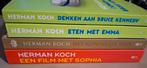 5x Herman Koch boeken oa: Film met Sophia, Koninklijk huis, Ophalen of Verzenden, Gelezen, Herman Koch, Nederland