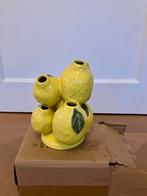 Citroen Vaas - Des Pots - Nieuw in Doos, Huis en Inrichting, Geel, Aardewerk of Porselein, Nieuw, Ophalen of Verzenden