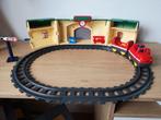 Draagbaar treinstation van Playmobil, Kinderen en Baby's, Speelgoed | Playmobil, Ophalen of Verzenden, Gebruikt
