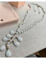 Parel ketting - Lola Rose London + Certificaat witte parels, Wit, Nieuw, Ophalen of Verzenden, H