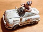 Vintage Spaarpot Auto met Figuur, Ophalen of Verzenden, Gebruikt, Auto, Overige merken