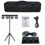 DJLicht 4x30W led par inclusief statief, Muziek en Instrumenten, ., Nieuw, Ophalen of Verzenden, .
