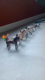 9 Sleigh paarden, Ophalen of Verzenden, Zo goed als nieuw, Paard, Beeldje of Figuurtje