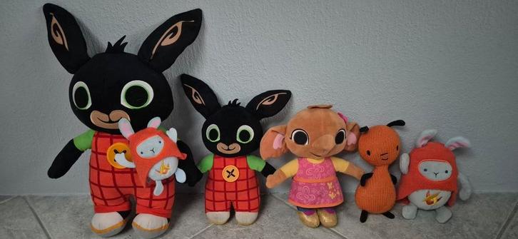 Bing knuffels (inclusief pratende Bing), Kinderen en Baby's, Speelgoed | Knuffels en Pluche, Zo goed als nieuw, Overige typen
