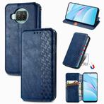 Xiaomi Mi 10T Lite 5G Luxe PU Lederen Wallet Case Set _Blauw, Verzenden, Nieuw, Hoesje of Tasje