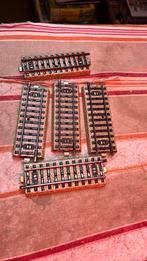 Te koop 5 x recht tussenstuk van marklin 5107, Hobby en Vrije tijd, Modeltreinen | H0, Wisselstroom, Rails, Ophalen of Verzenden