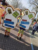 Carnavalskostuums Loopgroep Boterham - 5 Personen, Kleding | Dames, Carnavalskleding en Feestkleding, Carnaval, Kleding, Gedragen