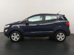 Ford EcoSport EcoBoost 100pk Connected | 100% Dealer onderho, Auto's, Ford, Start-stop-systeem, Gebruikt, Ecosport, Blauw