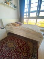MALM ikea bed wit + matras, Ophalen, Wit, Tweepersoons, Zo goed als nieuw