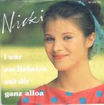 nicki - i war am liebsten mit dir  (schlager/piraat) 1985, Ophalen of Verzenden, 7 inch, Pop, Single