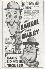 Laurel & Hardy diverse items, Ophalen of Verzenden, Gebruikt, Film, Overige typen