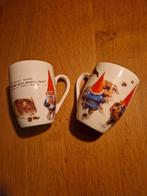 RIEN POORTVLIET KABOUTER 🍄 BEKERS 2X, Ophalen of Verzenden, Aardewerk, Overige stijlen, Kop(pen) en/of Schotel(s)