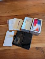 iPhone X, iPhone 10, A1901, Telecommunicatie, Mobiele telefoons | Apple iPhone, Zwart, Zo goed als nieuw, 76 %, 64 GB