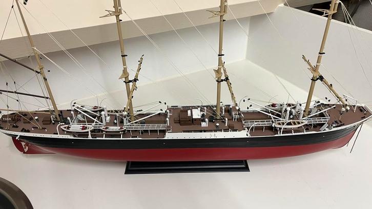 Heller Pamir 1:150 (hlr80887), Hobby en Vrije tijd, Modelbouw | Boten en Schepen, Zo goed als nieuw, 1:200 of kleiner, Heller