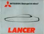 Mitsubishi Colt Lancer, Lancer, Sapporo brochure/auto folder, Ophalen of Verzenden, Nieuw, Mercedes
