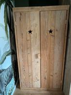 Kast van steigerhout, Kinderen en Baby's, Kinderkamer | Commodes en Kasten, Ophalen, Kast, 105 cm of meer, Zo goed als nieuw