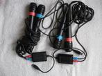 voor PS3 2 sets SingStar (Sing Star) microphones (geen spel), Ophalen of Verzenden, Gebruikt, PlayStation 1