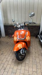 retro scooter met bloemetjes, Ophalen, Gebruikt, Overige merken