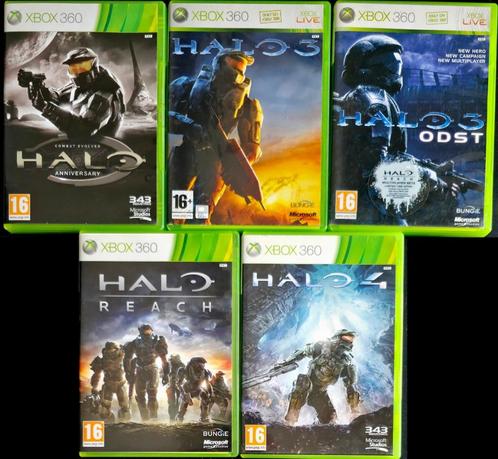 Halo games, Spelcomputers en Games, Games | Xbox 360, Zo goed als nieuw, Shooter, Vanaf 16 jaar, Ophalen of Verzenden