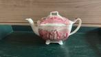 Johnson Brothers Old Britain Castle theepot, rood, Antiek en Kunst, Antiek | Servies los, Ophalen of Verzenden