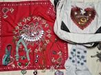 Edelweiss broche clip tas ketting oorbellen edelweiss, Ophalen, Carnaval, Maat 46/48 (XL) of groter, Accessoires