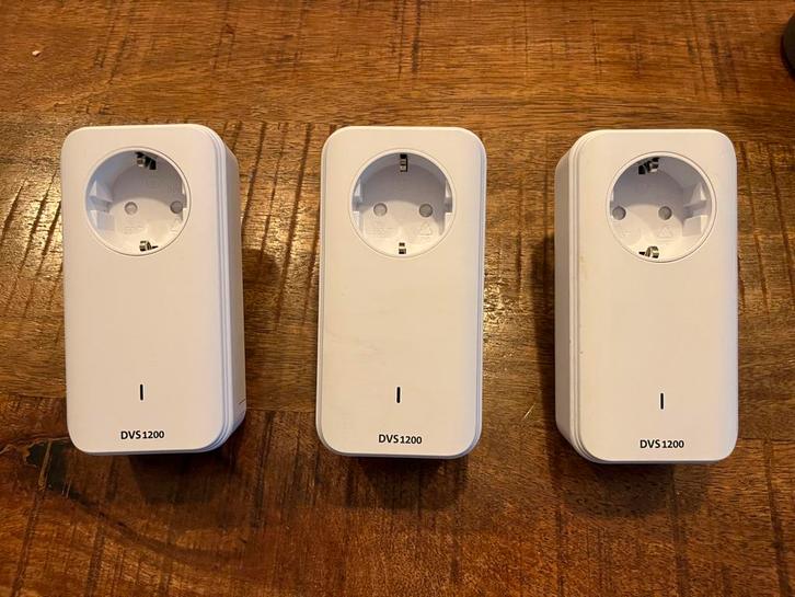 DVS 1200 KPN Verbindingsset - Set van 3, Computers en Software, Powerlines, Zo goed als nieuw, Ophalen of Verzenden