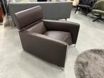 Leolux Oblomov fauteuil bruin leer Design stoel Tamtam, Leolux, Nieuw, Ophalen of Verzenden, Leer