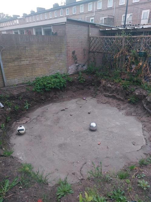 Zoek hulp voor een zwembad half inbouw, Tuin en Terras, Zand, Zo goed als nieuw, Ophalen of Verzenden